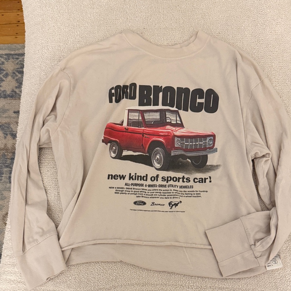 Abercrombie Ford Bronco Graphic Long Sleeve